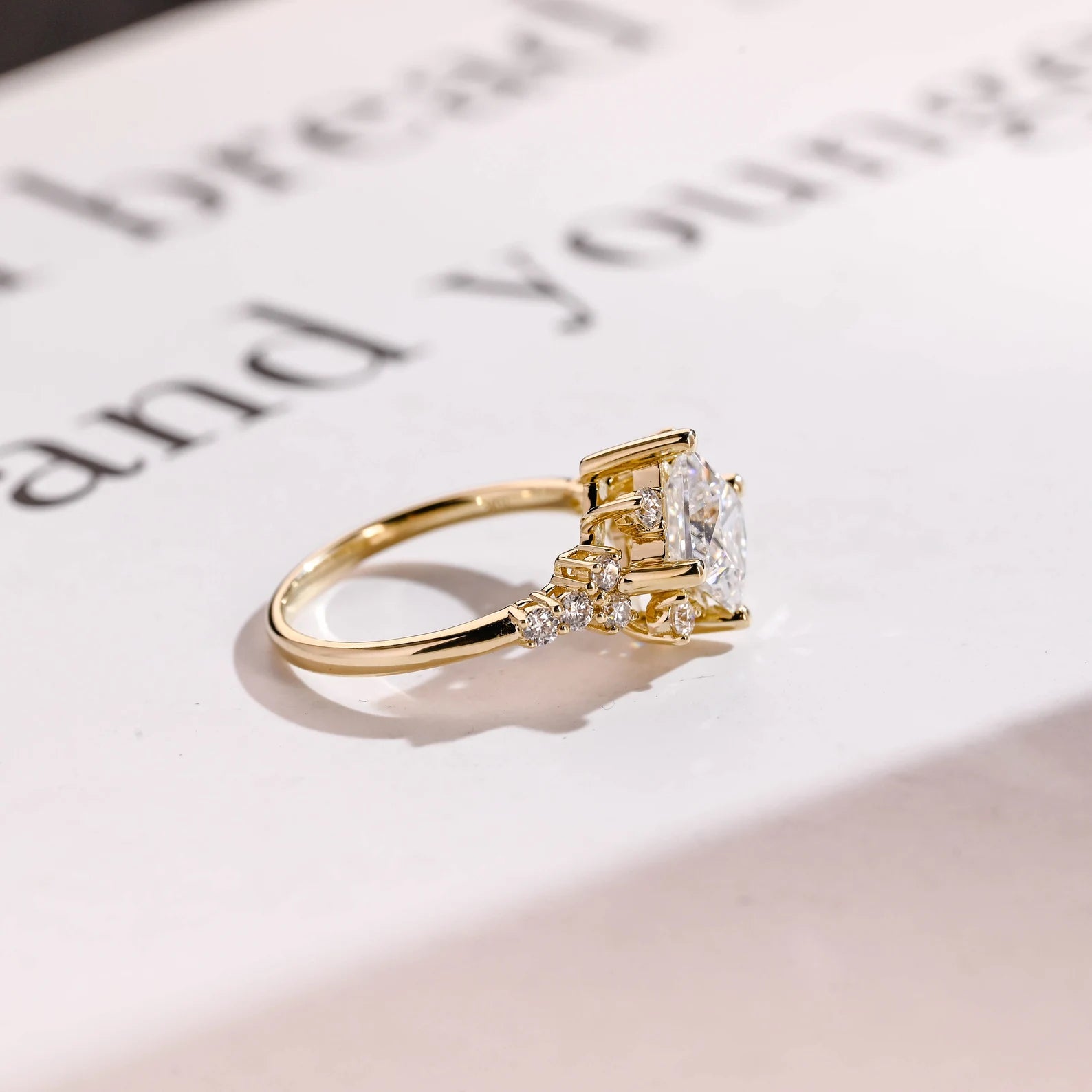 vintage inspired engagement ring