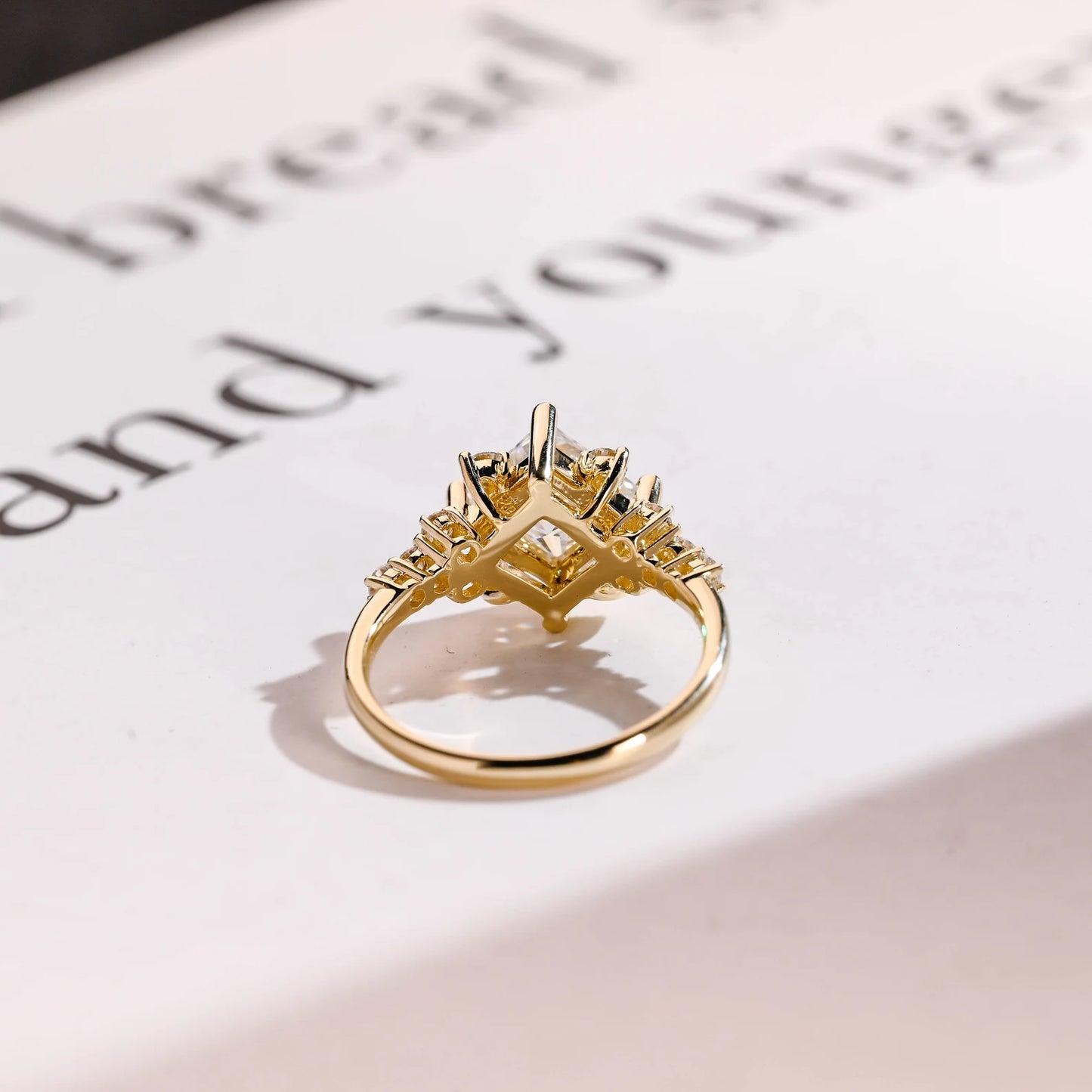 romantic proposal ring for her