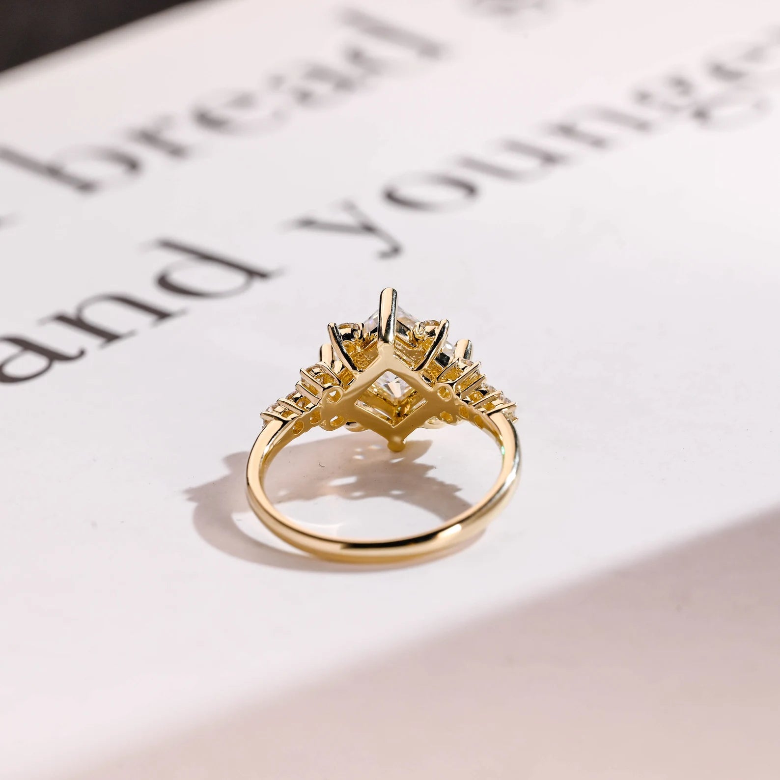 romantic proposal ring for her