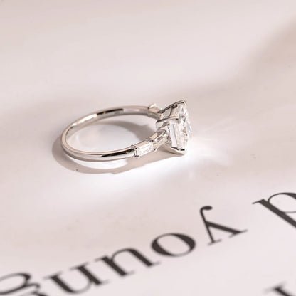 five stone engagement ring