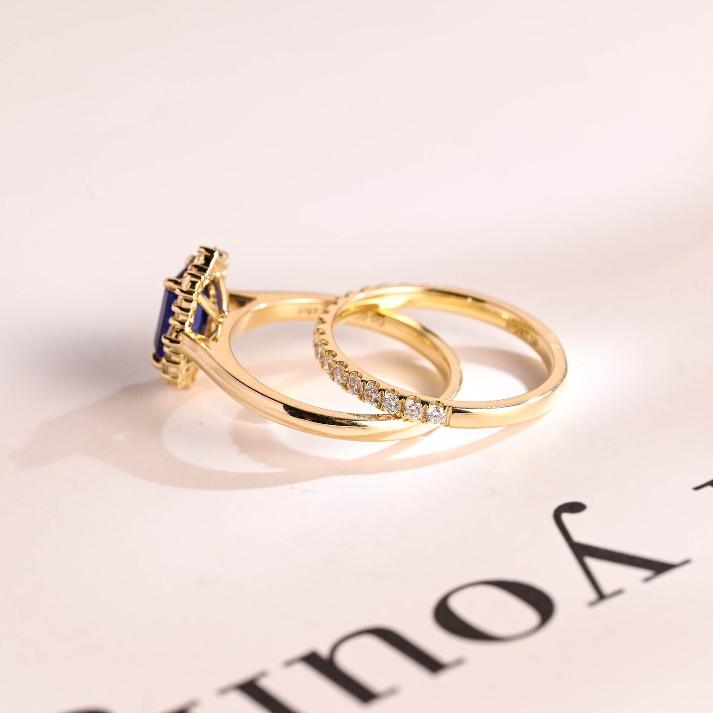 modern wedding proposal ring