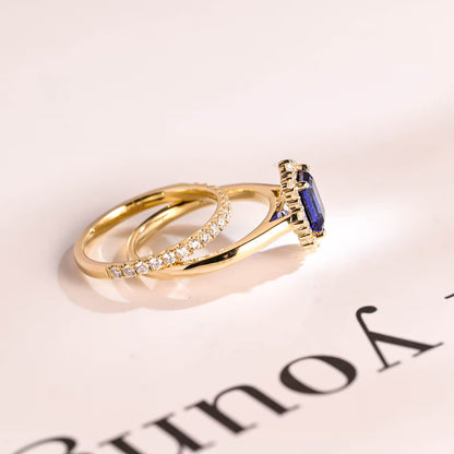 matching eternity pave band
