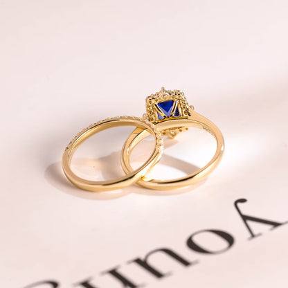 unique bridal ring set for her