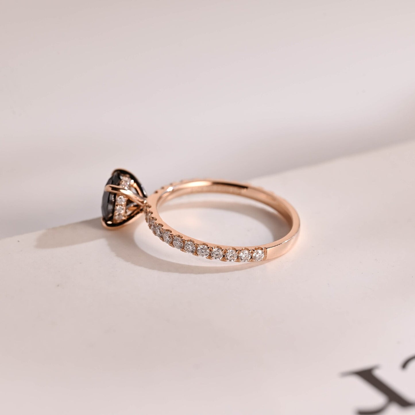 designer diamond proposal ring