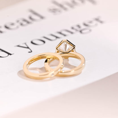 women unique bridal ring set