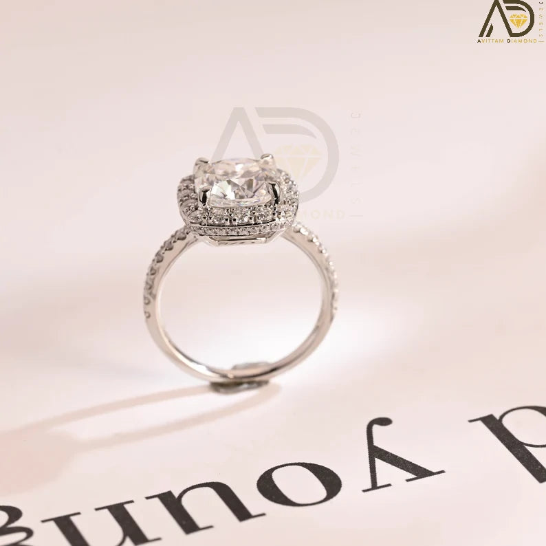 Stunning Halo and Pave Rings
