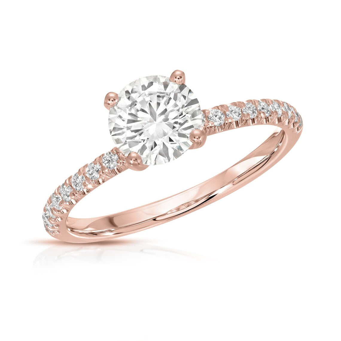 Rose gold ring