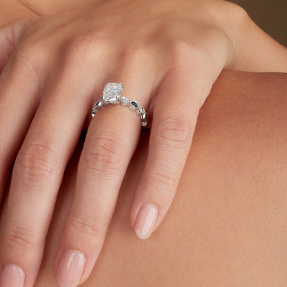 lab grown diamond ring
