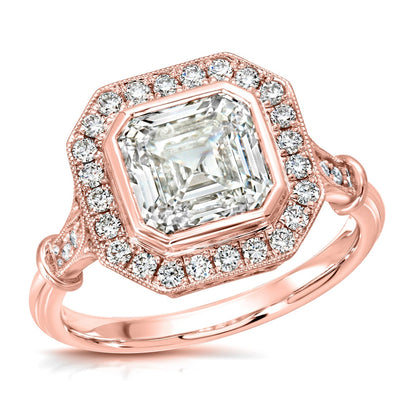 Rose gold ring