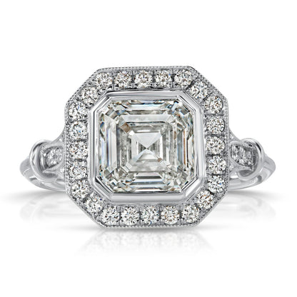 White gold ring
