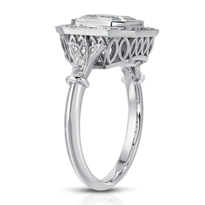 Antique style anniversary ring