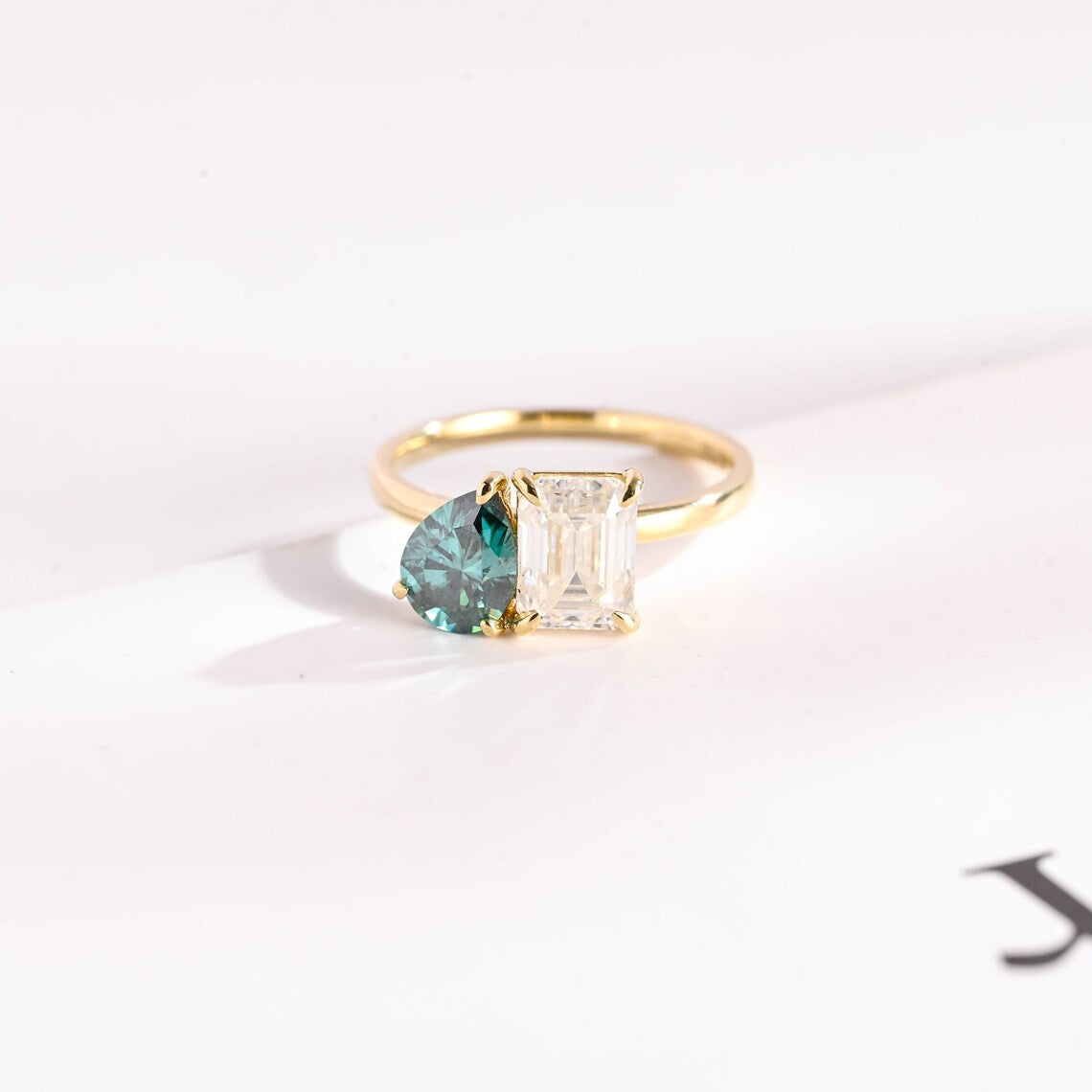 Toi et Moi promise ring