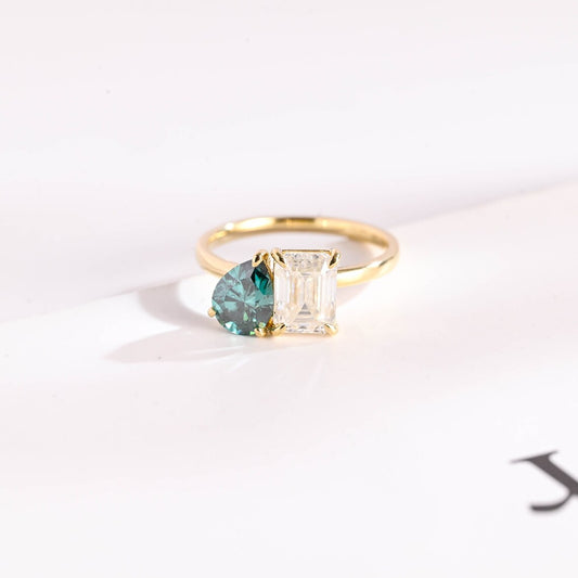 Toi et Moi promise ring