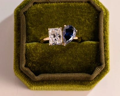 Two stone promise ring