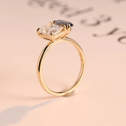 Toi et Moi romantic promise ring
