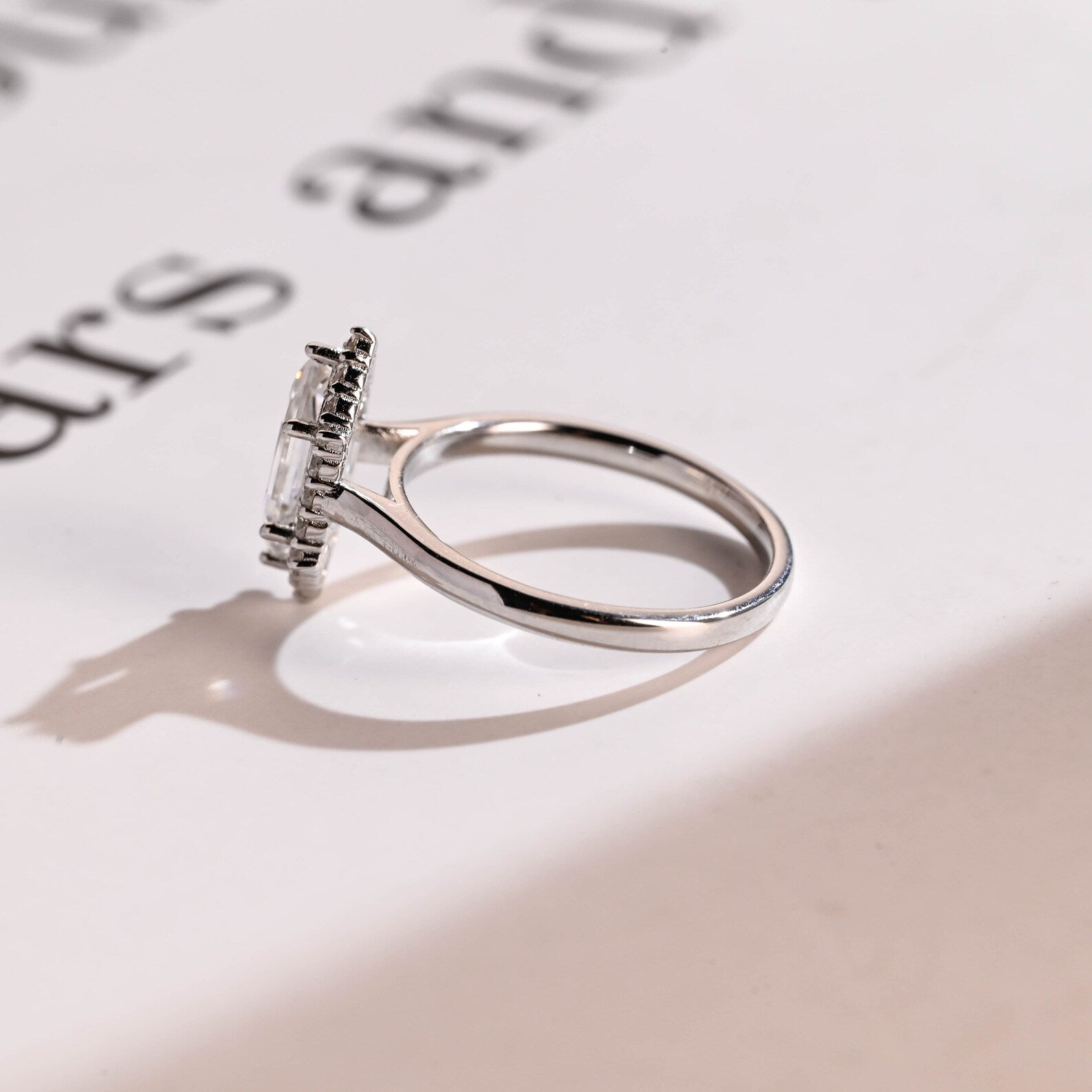 moissanite engagement rings​