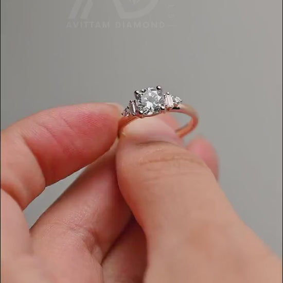 Cushion Cut Engagement Ring
