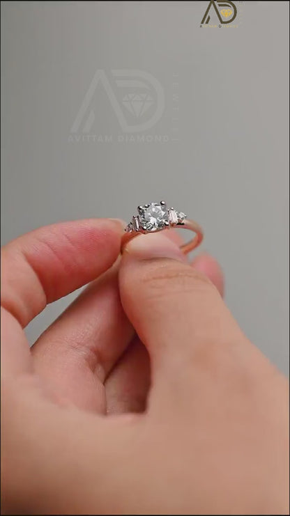 Cushion Cut Engagement Ring
