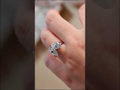 YouTube Video for Toi et Moi Engagement Ring-Two Stone Ring