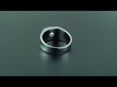 Bezel-set round moissanite freeform band ring. him& her perfect for engagements, anniversaries, or meaningful gifts. Brilliant, modern, handcrafted elegance.