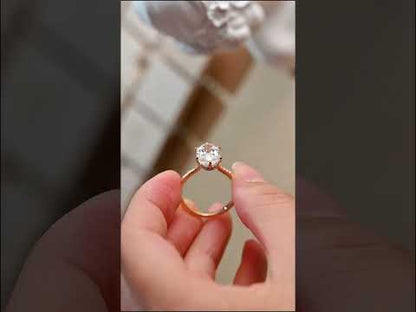 Oval Moissanite Diamond Hidden Halo Half Eternity Pave Proposal Ring