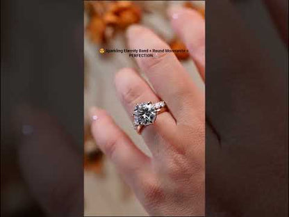 YouTube Video For Round Cut Diamond Hidden Halo Engagement Ring