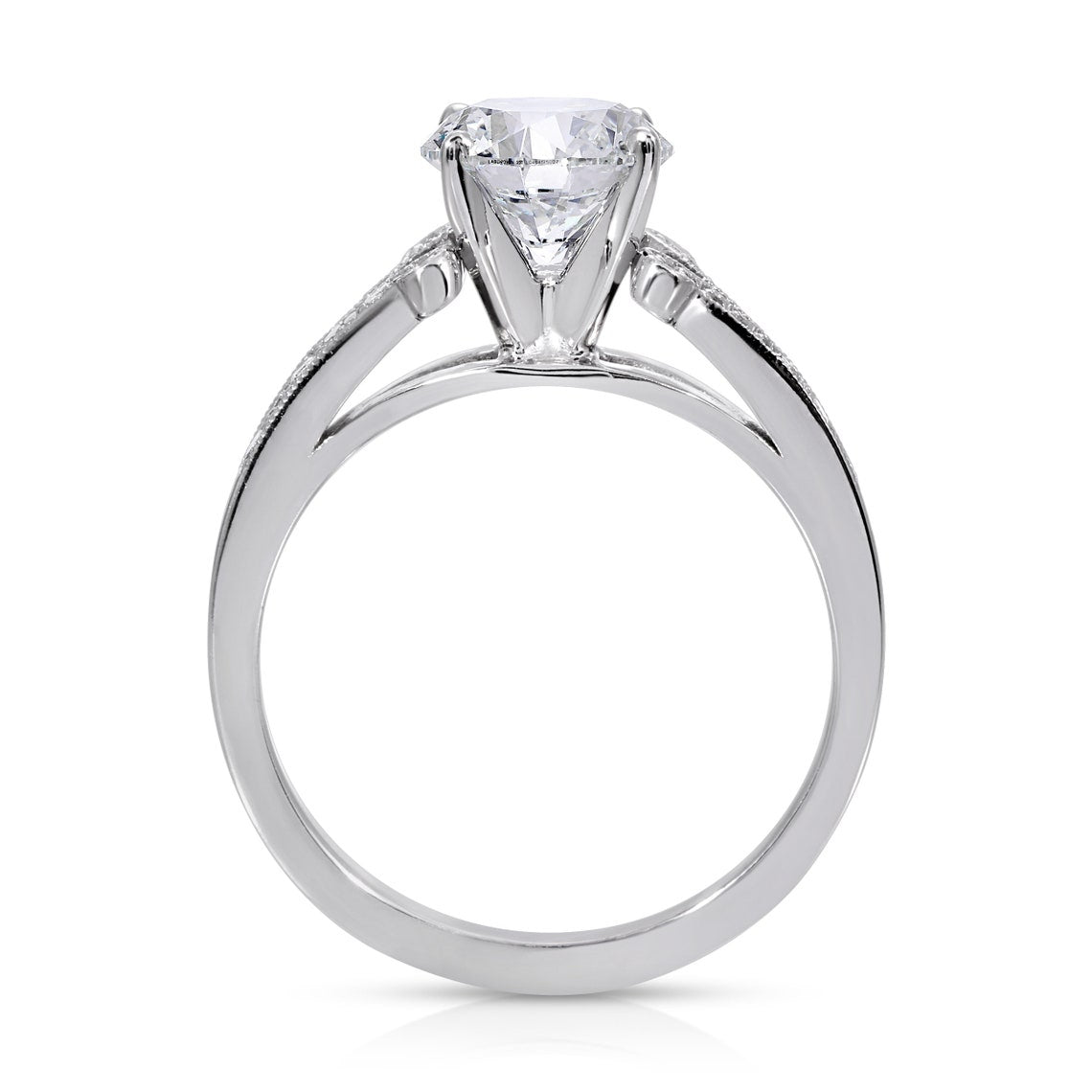 Bridal solitaire gift ring 