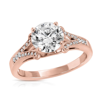 Rose gold ring