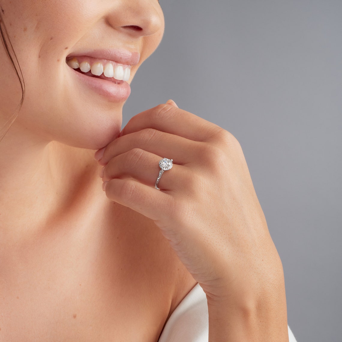 Timeless bridal wedding ring