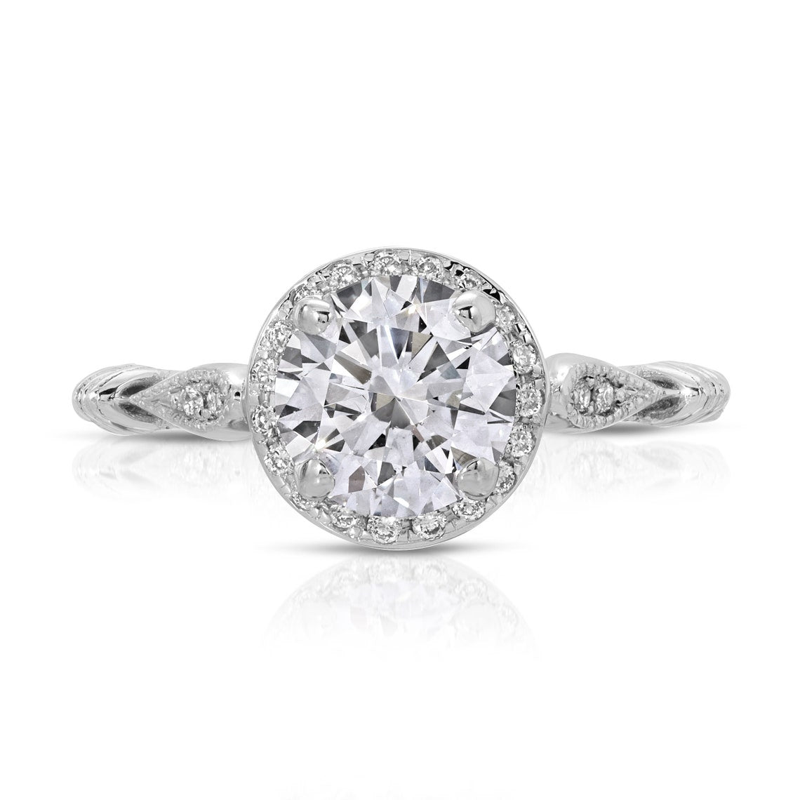 Romantic proposal ring