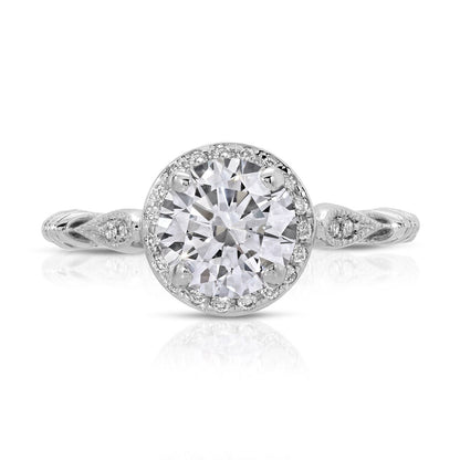 Romantic proposal ring