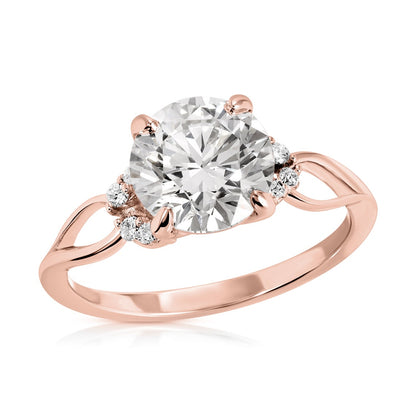 Rose gold ring