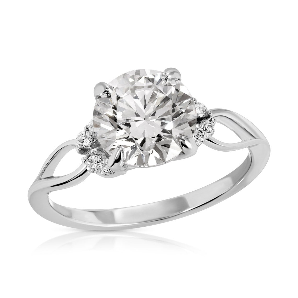 White gold ring