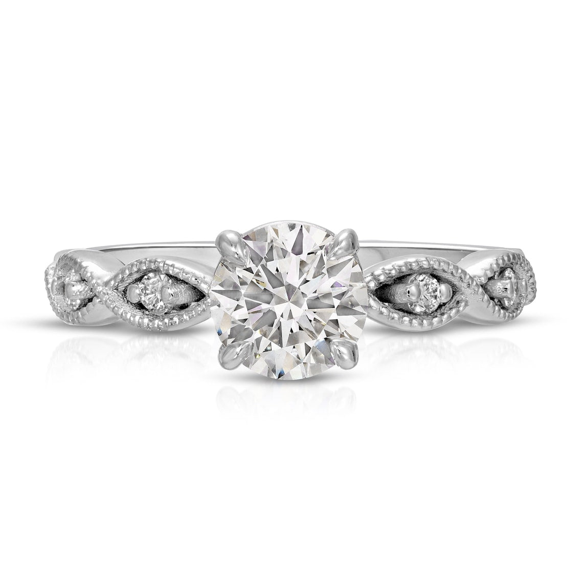 Antique style anniversary ring