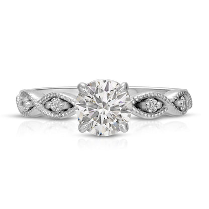 Antique style anniversary ring