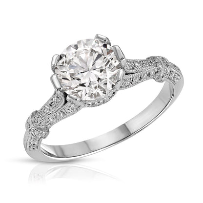 White gold ring