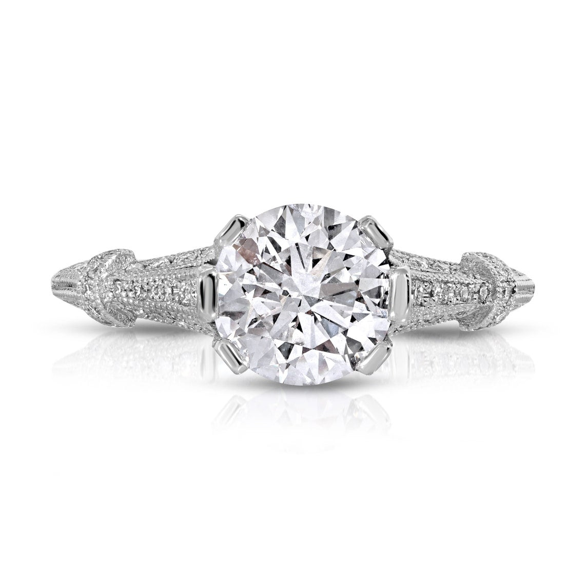 Classic engagement ring for her