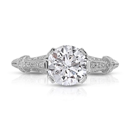 Classic engagement ring for her