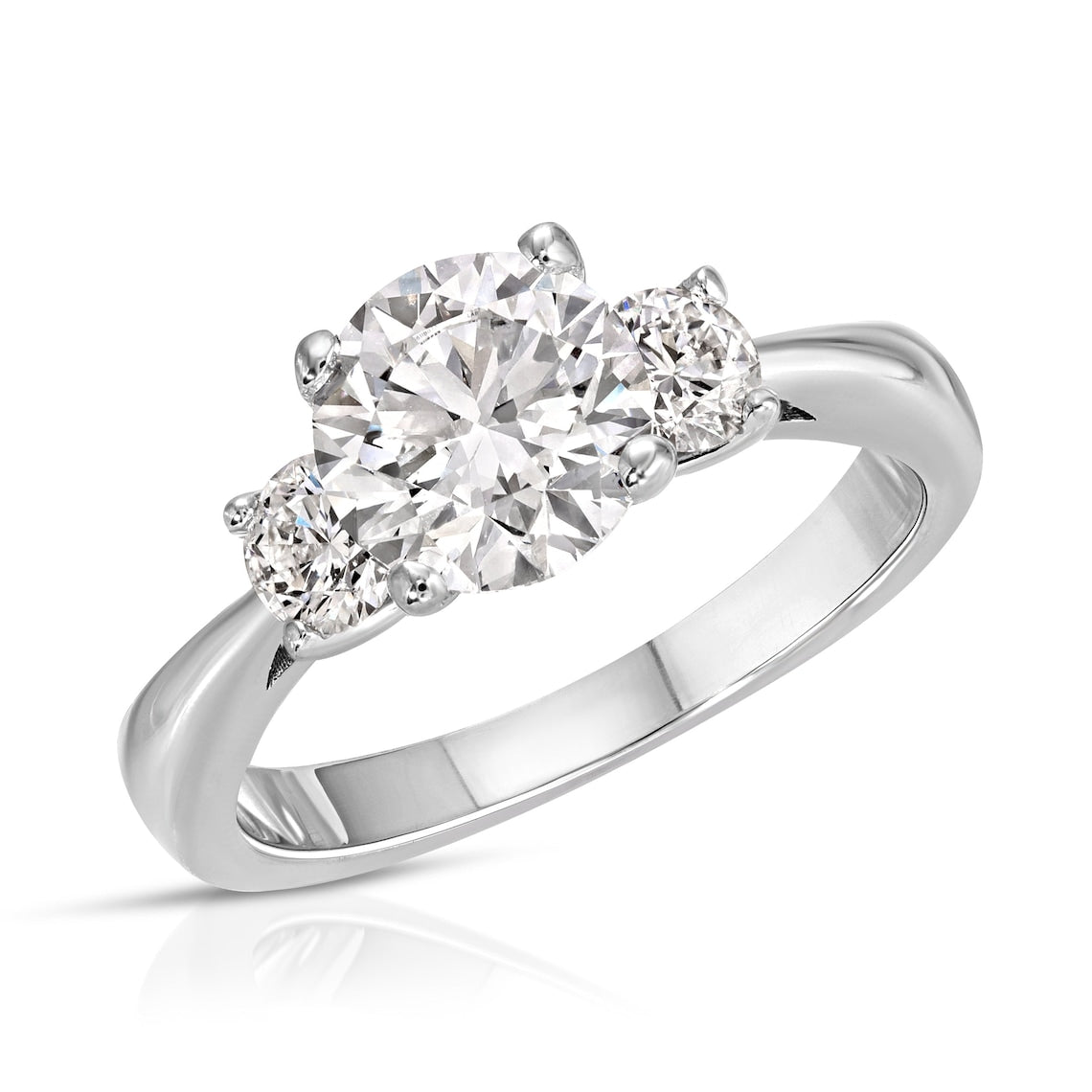 White gold ring