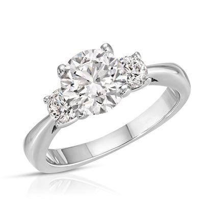 White gold ring
