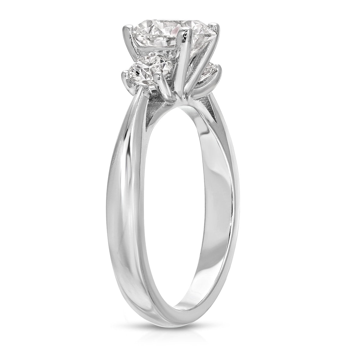 Simple solitaire ring