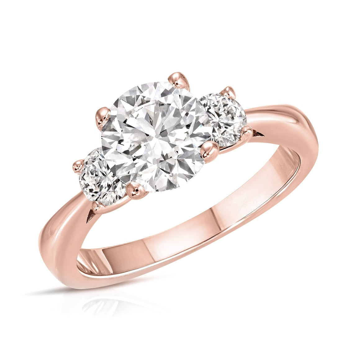Rose gold ring