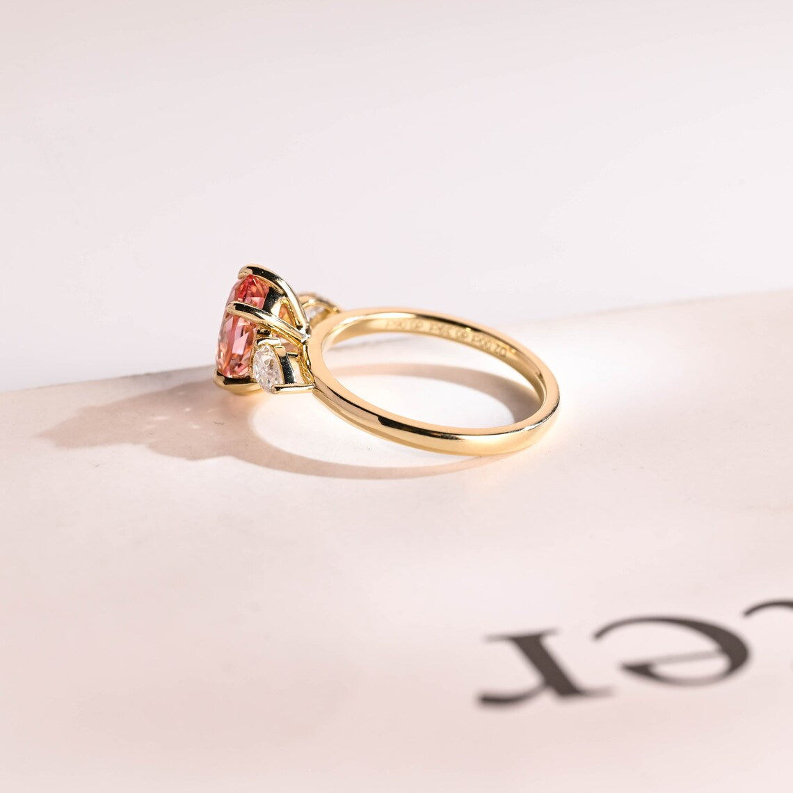 Romantic proposal ring