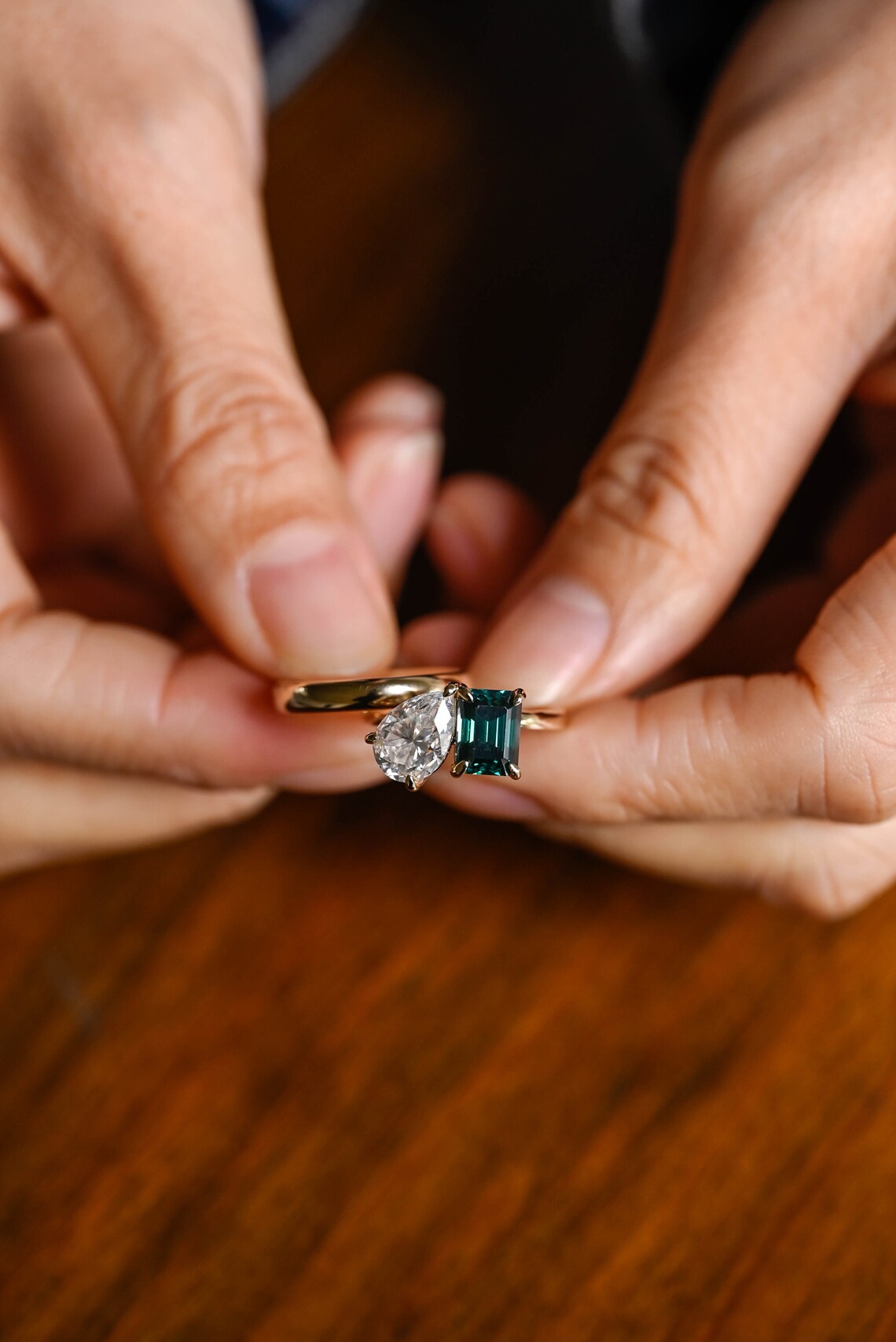 Unique promise ring 