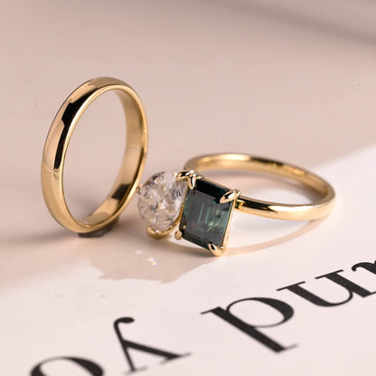 Romantic toi et moi ring