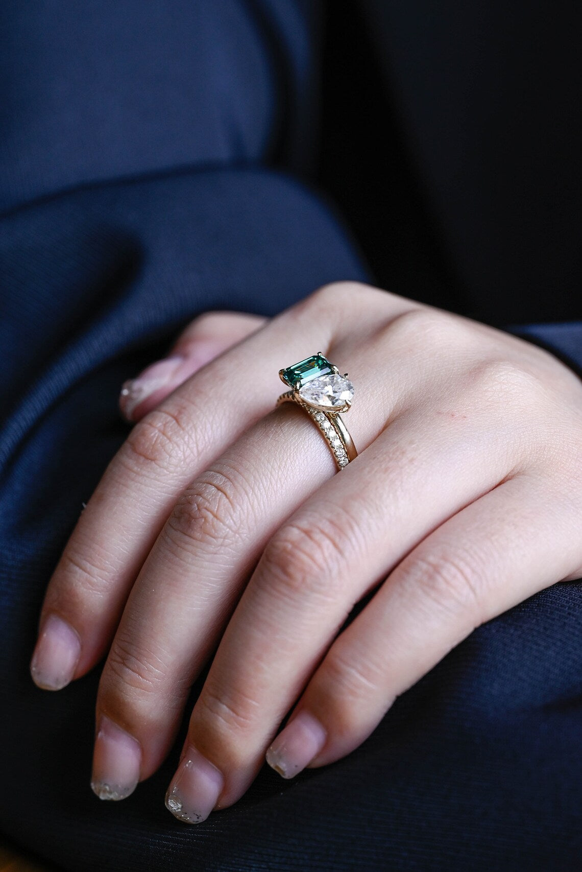 Bridal ring set for her