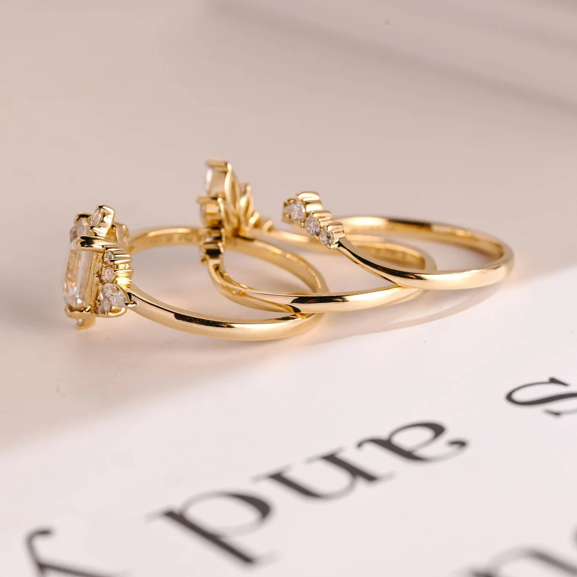 Anniversary ring set