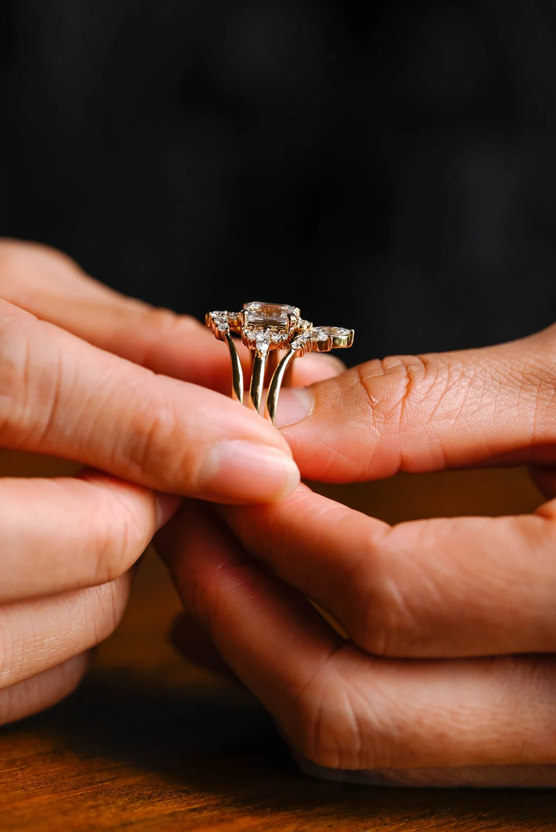 Handmade bridal jewelry