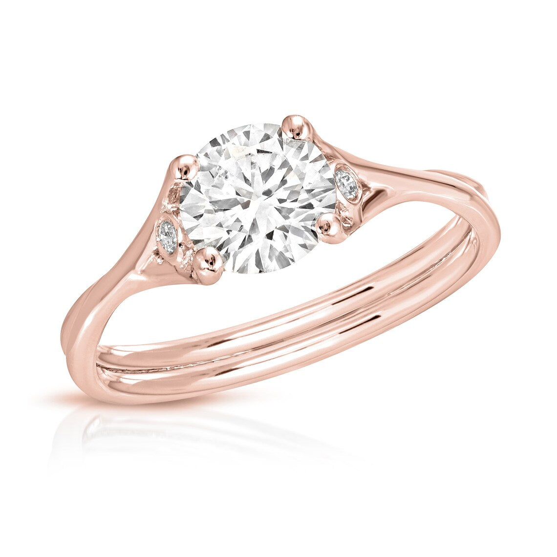 Rose gold ring