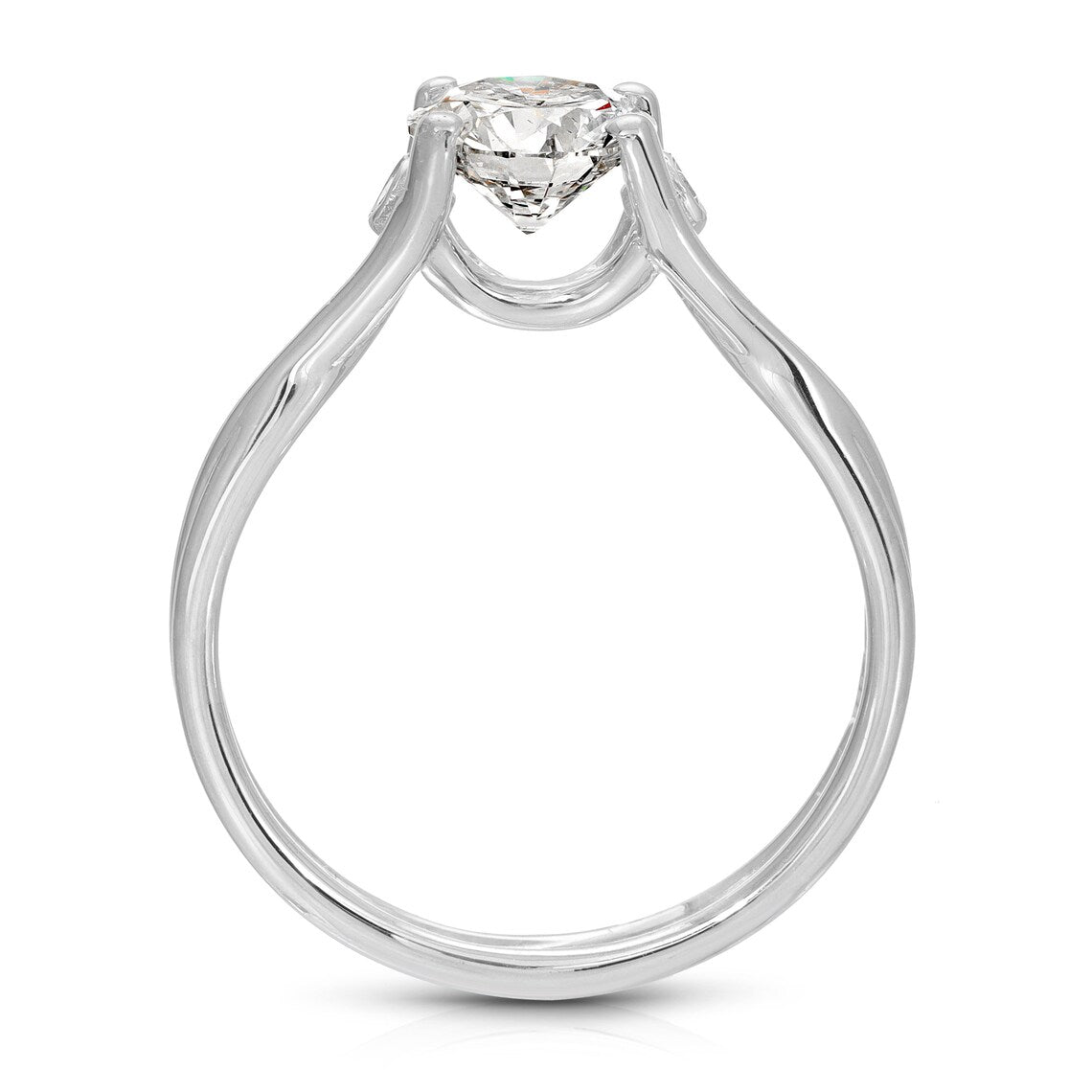 Invisible basket set ring